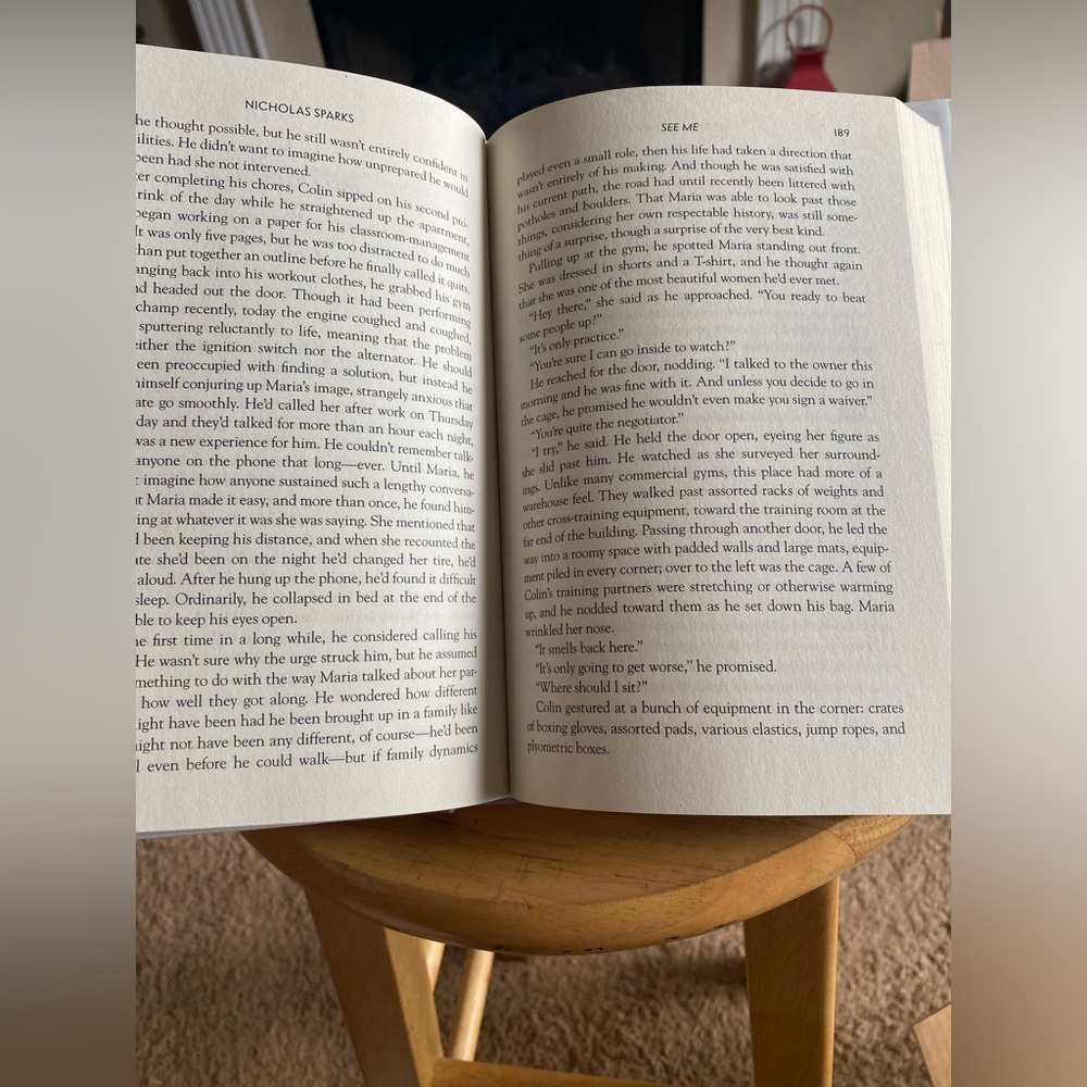 Nicholas Sparks see me hardcover - Picture 3 of 5